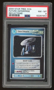 Star Trek CCG Future Enterprise PSA 8 Ultra Rare UR Reflections Foil 2000 653 - Bild 1 von 2