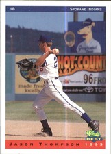 1993 Spokane Indians Classic/Best #21 Jason Thompson
