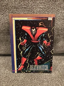 1993 Marvel Universe Series IV 4 Card # 100 Deathwatch NM - Picture 1 of 4