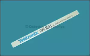 Tektronix Model Identification Badge For 2445B 200Mhz Ref #554240903 - Picture 1 of 1