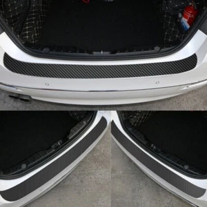 Scratch Resistant Carbon Fiber Sticker for Car Rear Bumper Long Lasting Design - Picture 1 of 12