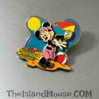 Rare Retired Disney DCA Minnie at the Beach Tan Suntan Swivel Pin (U4:11728)