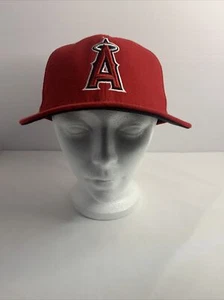 Men’s New Era Los Angeles Angels Flat Bill Hat Size 7/55.8 cm - Picture 1 of 8