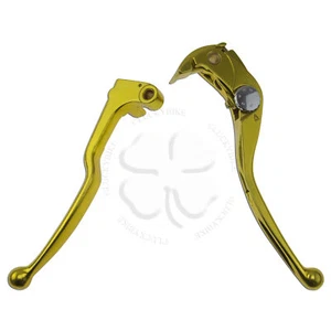 Brake & Clutch Hand Levers Gold For Honda CBR 600RR 07-19 Handle Hand - Picture 1 of 5