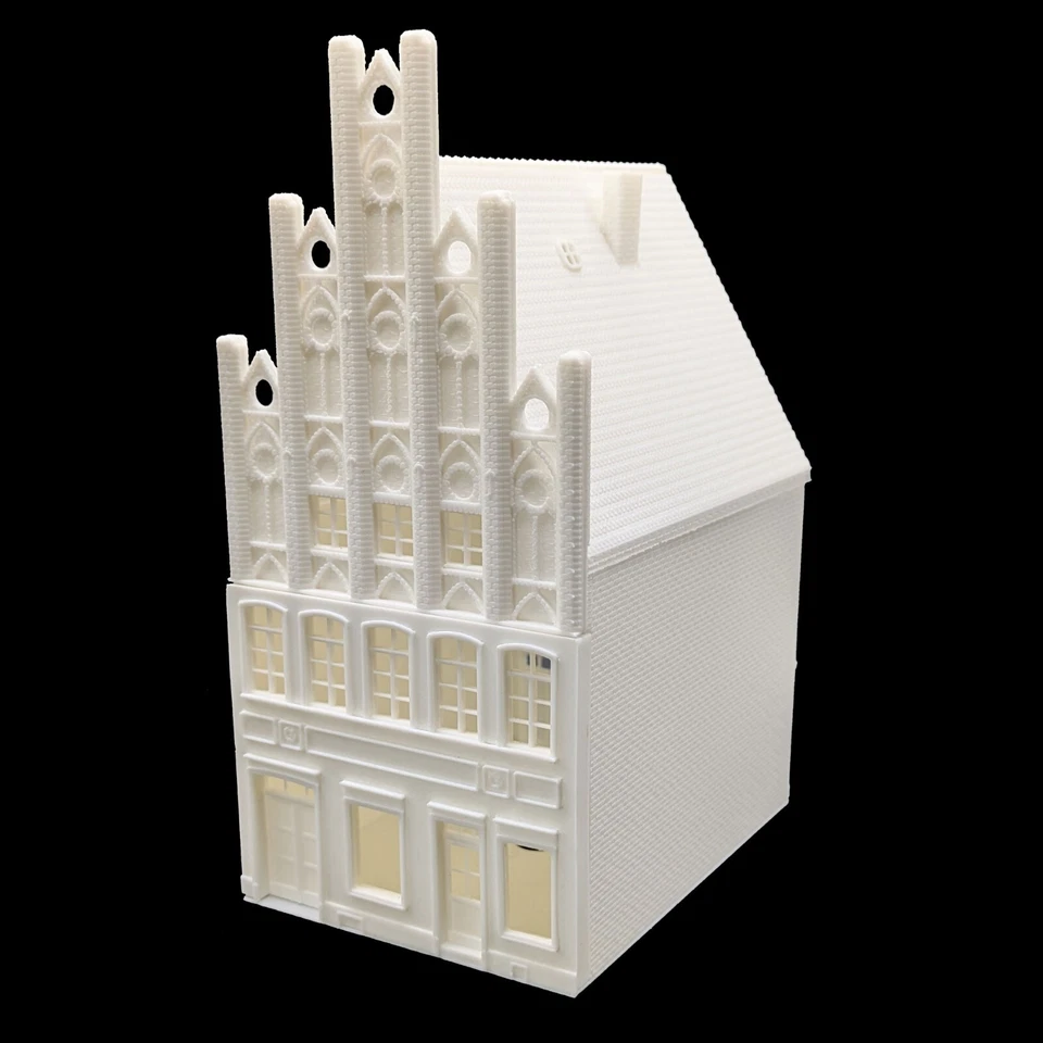Modellbausatz H0 - 1:87 - Giebelhaus - Anklam - um 1925 - Bild 1 von 4