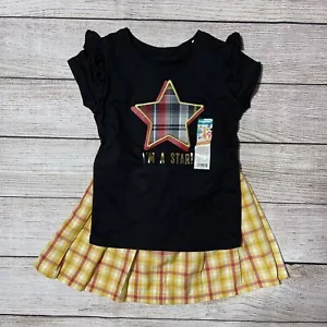 Garanimals Toddler girl Outfit Size 4T. NWT! Skirt and Short Sleeve Tee. - Picture 1 of 10