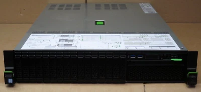 Fujitsu Primergy RX2540 M4 2x 12C Gold 5118 384GB Ram 16 Bay 2U Rack Server - Image 1 of 2
