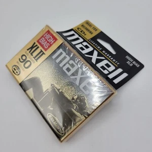 Cinta de casete de audio en blanco Maxell XL II 90 de alto sesgo sellada 90 minutos de grabación de CD - Imagen 1 de 5