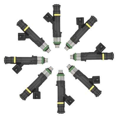 8pcs Fuel Injector for 2007-08 Ford F-150 Lobo Lincoln Mark LT FJ997 V8 5.4L - Image 1 of 4