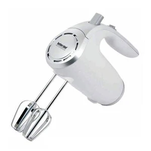 Better Chef 5-Speed 150-Watt Hand Mixer White w/ Silver Accents - Picture 1 of 1
