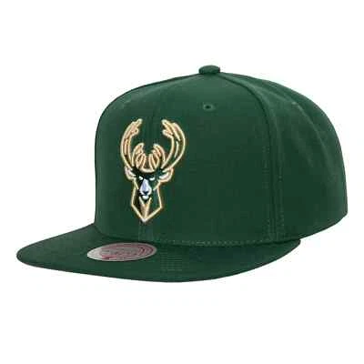 Gorra Milwaukee Bucks Team Ground 2.0 Snapback, verde oscuro Foto 1 de 4