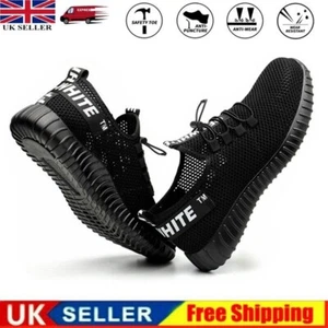 Leichte Sicherheitsschuhe Herren/Damen Stahlkappe Arbeitsstiefel Turnschuhe Wandernzak - Bild 1 von 14