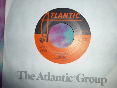 THE FIRM Radioactive 45 RPM 7" 1985 Rock VG+ Jimmy Page Paul Rodgers - Imagem 1 de 2