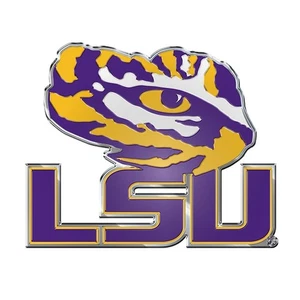 LSU Tigers Auto oder harte Oberfläche Emblem Aufkleber NCAA lizenziert - Bild 1 von 1