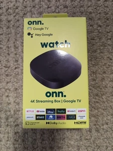 onn. Google TV 4K Streaming Box - Picture 1 of 2