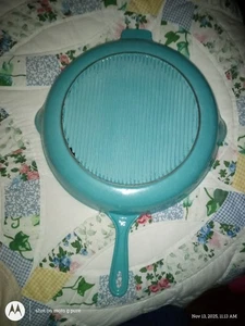 Le Creuset #10/#30 Türkis Emailliert Gusseisen Pfanne - Bild 1 von 16