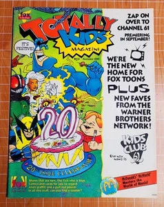 Totally Fox Kids Magazine Autumn 1995 - Picture 1 of 6