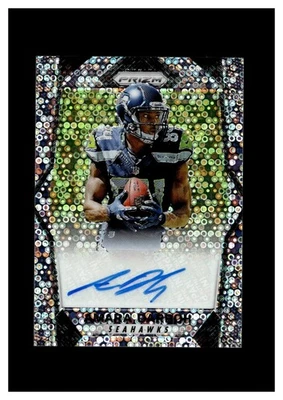 2017 Panini Prizm Rookie Autograph Prizms Disco Amara Darboh RC Seattle Seahawks - Image 1 of 2