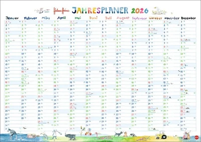 ATHESIA KALENDERVERLAG GMBH Kalender 2026 - Heine Tafelkalender A3