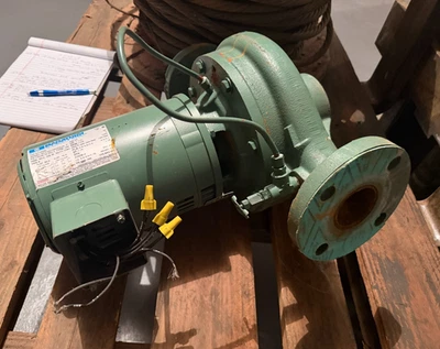 Taco KV2007 Vertical In-Line Centrifugal Cast Iron Pump 1.5hp, 208-230/460v - Image 1 of 4