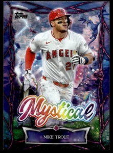 2025 Topps Update Mystical Mike Trout Angels #MYS-19 C79 - Picture 1 of 2