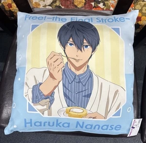 Haruka Nanase Lawson Cushion Pillow The Final Stroke. US Seller - Picture 1 of 1