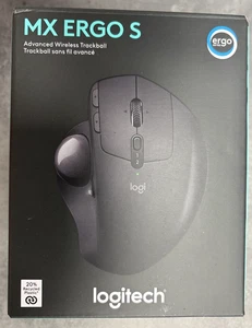 Logitech MX Ergo S Wireless Trackball Mouse – New - Picture 1 of 4