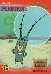 Plankton - 010 - Aquatic Amigos - Spongebob TCG - Picture 1 of 6
