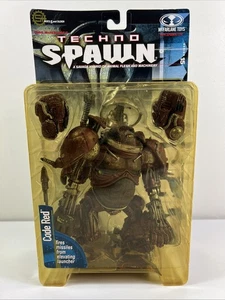 Modellino McFarlane Ultra Action Techno Spawn serie 15 codice rosso scala 6" 1999 nuovo - Foto 1 di 11