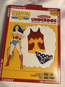 Junior’s Underoos Wonder Woman Underwear Set Extra Large - Picture 1 of 7