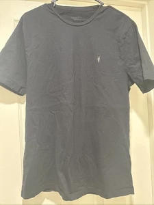 ALLSAINTS T-Shirt Herren XLarge Grau Rundhals Kurzarm Totenkopf Logo Freizeit - Bild 1 von 3