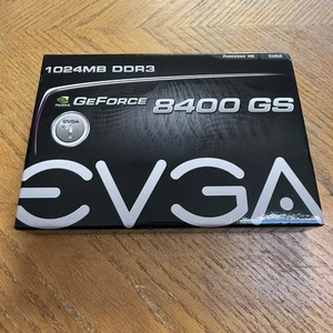NEU EVGA NVIDIA GeForce 8400 GS 1GB PCI-E Grafikkarte 01G-P3-1302-LR - Bild 1 von 8