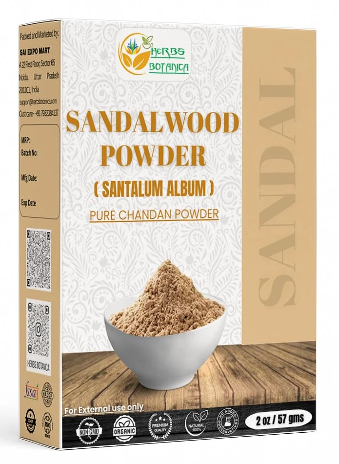 Chandan Sandalwood Powder Natural 2 Oz for Skin, Face Pack, Face Mask, Worship T - Image 1 of 4