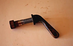 Antique Vintage Cast Solid Brass Machine Lever Hardware Steam punk - Picture 1 of 2