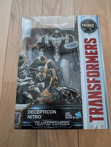 Transformers The Last Knight Premier Edition Decepticon Nitro - Picture 1 of 2