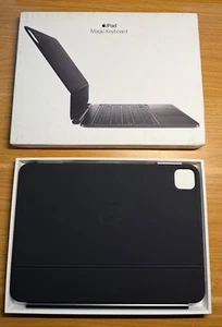Apple Magic Keyboard QWERTY Layout 11" Noir Black iPad Pro I Air 4. 5. Gen - Photo 1/6