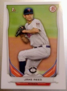 2014 Bowman Draft #DP121 RC Jake Reed Pitcher Minnesota Twins ⚾ FREE SHIPPING ⚾ - Picture 1 of 2