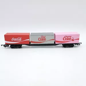 Hornby Coca-Cola Diet Coke Cherry Coke Container Wagon - OO - (Unused) Mint Cond - Picture 1 of 8