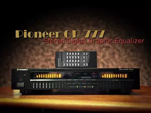 Pioneer GR-777 🌈RaRe🌈 Vintage Stereo Graphic Equalizer - Bild 1 von 5