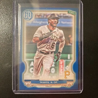 2020 Gypsy Queen Indigo Starling Marte #218 - Pirates - #/250 - Image 1 of 2