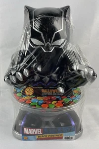 Ciotola caramelle pantera nera 14,5" rubini Halloween supereroe NUOVO - Foto 1 di 7