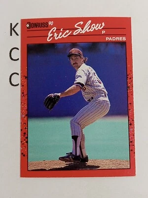 1990 Donruss Baseball San Diego Padres #559 Eric Show - Image 1 of 2