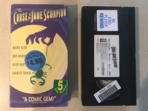 The Curse of the Jade Scorpion (VHS, 2002) Woody Allen, Helen Hunt, Dan Aykroyd - Picture 1 of 3