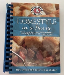 Gooseberry Patch -Homestyle in a Hurry HC Comb Bound Cookbook Like New - Picture 1 of 11