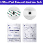 100Pcs Disposable Adult Foam dry Electrode ECG EKG Monitor Electrodes Round Pads