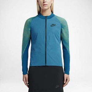 Nike Sportswear Dynamic Reveal Tech Fleece Jacket in Green Abyss Size Medium - Picture 1 of 9