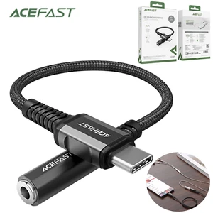 Adapter audio AUX kabel USB typu C na AUX 3,5 mm adapter 3,5 mm Acefast - Zdjęcie 1 z 7