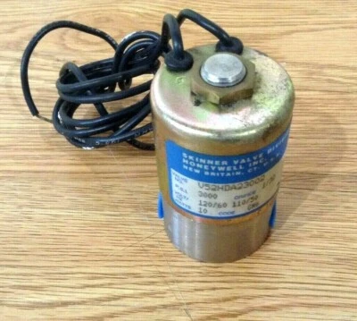 HONEYWELL INC SKINNER SOLENOID VALVE V52HDA23002 3000PSI 120V/60HZ 110V/50HZ 10W 1/32 ORIFICE