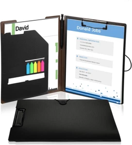 Clipboard Folder File Padfolio Clipboard Storage, Bussiness Letter Size Padfoli - Picture 1 of 7