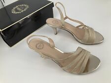 I Miller Heels Size 9.5 Champaign With Original Box - Fast Shipping
